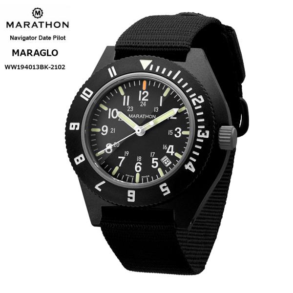 ミリタリーウォッチ MARATHON PILOT&apos;S Maraglo Navigator with ...