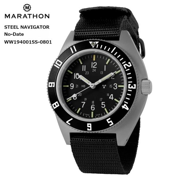 腕時計 ミリタリーウォッチ MARATHON STEEL NAVIGATOR 【ノーデイト】