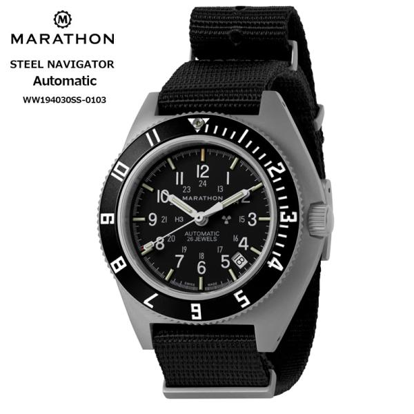 腕時計 MARATHON STEEL NAVIGATOR Automatic スチールナビゲーター ...