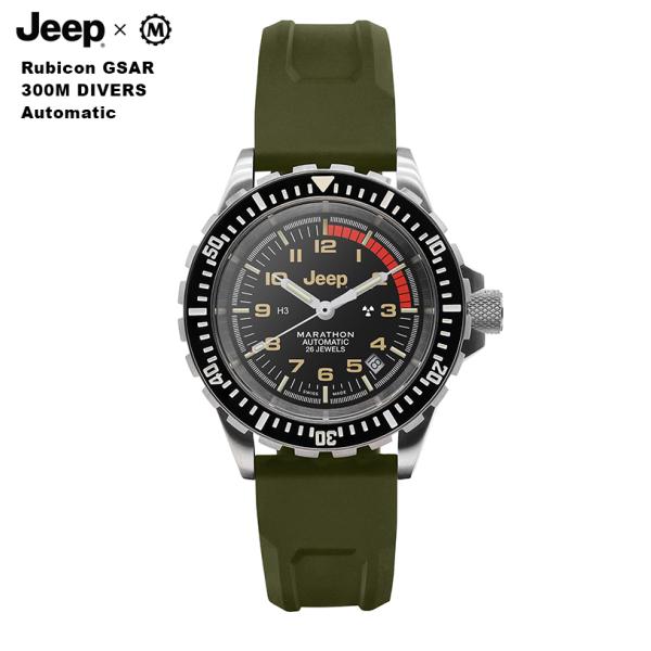 腕時計 JEEPコラボ MARATHON RUBICON GSAR 自動巻 WW194006SS-4...