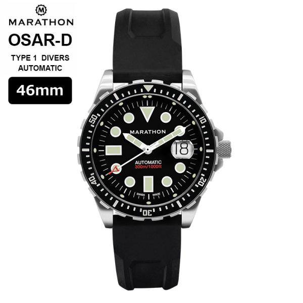 腕時計 ミリタリーウォッチ アメリカ軍 MARATHON OSAR-D 46mm WW194037S...