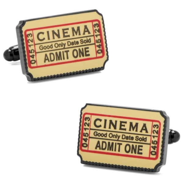 カフス カフスボタン Cinema Ticket Cufflinks シネマチケット CC-TCKT...