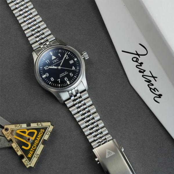 時計ベルト バンド Forstner Model J for ZENITH IWC ゼニス