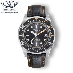時計 腕時計 ダイバーズ イタリア SQUALE スクワーレ 1521 Black 