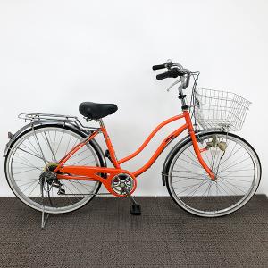 【20%OFF】中古 自転車 街乗り用軽快車 国内メーカー CASULY 26インチ  外装6段ギア 整備士点検済み｜chu-ko-bicycle