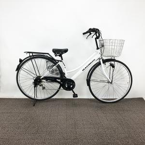 【20%OFF】中古 自転車 街乗り用軽快車 国内メーカー MAGNUS 27インチ LEDオートライト 外装6段ギア 整備士点検済み｜chu-ko-bicycle