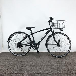 【10%OFF】中古 自転車 シティクロス 国内メーカー TRIGGER EIGHT 700×28C LEDオートライト 外装7段ギア 整備士点検済み｜chu-ko-bicycle