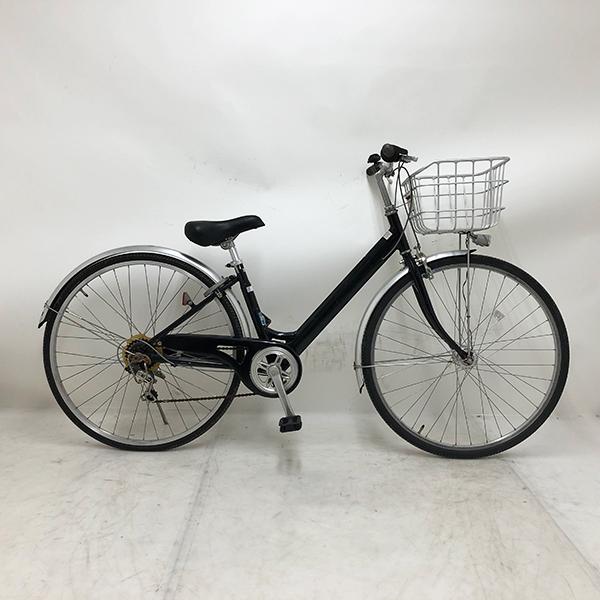 【10%OFF】中古 自転車 激安 シティサイクル 国内メーカー 27インチ 外装6段 整備士点検済...