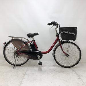 【20％OFF】中古 自転車 激安 電動アシスト パナソニック ViVi DX 24インチ 内装3段 整備士点検済み