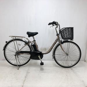【20％OFF】【新品バッテリー付き】中古 自転車 激安 電動アシスト パナソニック 26インチ 内装3段 整備士点検済み