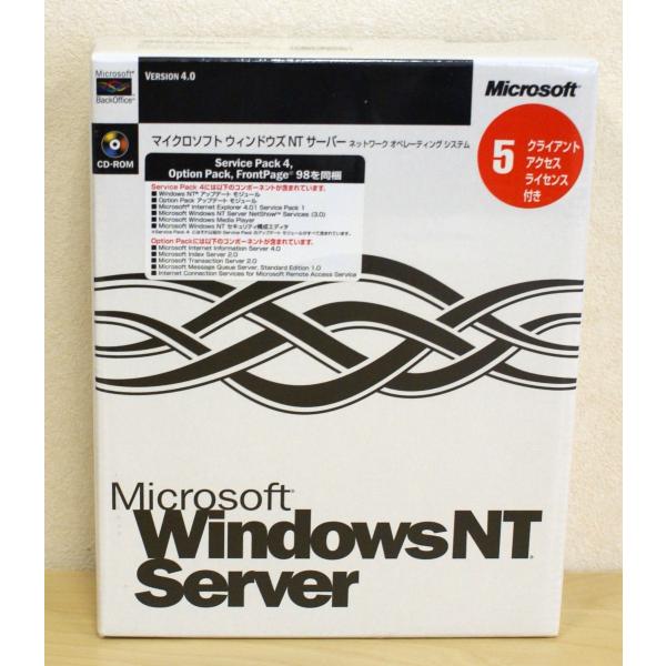 (新品)Microsoft WindowsNT Server 4.0 5クライアントアクセスライセン...