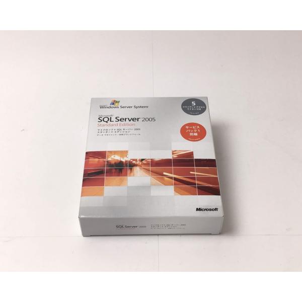 （中古）Microsoft SQL Server 2005 Standard Edition 日本語...