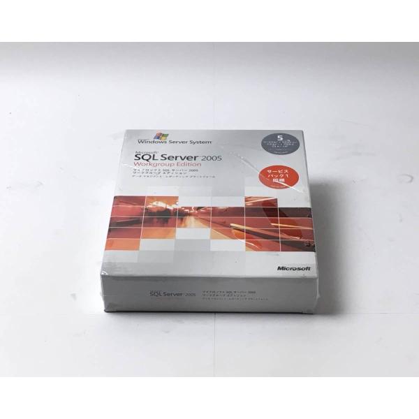 （中古）Microsoft SQL Server 2005 Workgroup Edition 日本...