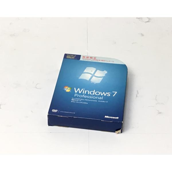 （中古）Windows 7 Professional アップグレード 発売記念優待版