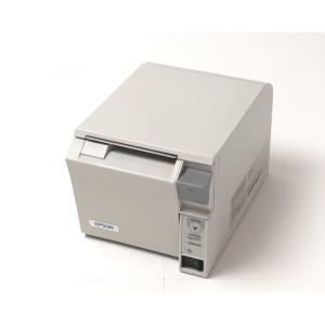 EPSON エプソン レシートプリンターホワイト 美品 TM55-611W レシートプリンター TM-m55 スタンダードモデル/ホワイト 1