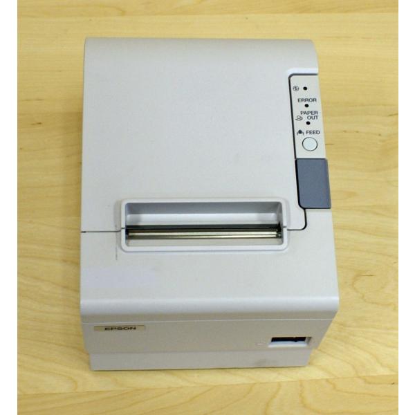 （中古）EPSON レシートプリンタ TM-T884(USB/58mm)ホワイト（電源別売）