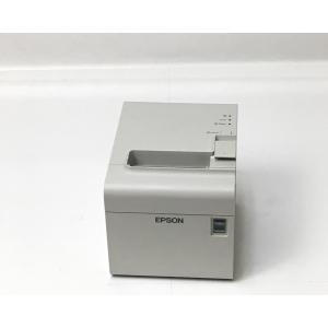 （中古）EPSON レシートプリンター　TM-T90II(USB・有線LAN/80mm)ホワイト｜chu-konomori