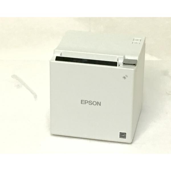 （中古）EPSON レシートプリンタ TM-M30(USB・LAN・Bluetooth/58mm)ホ...