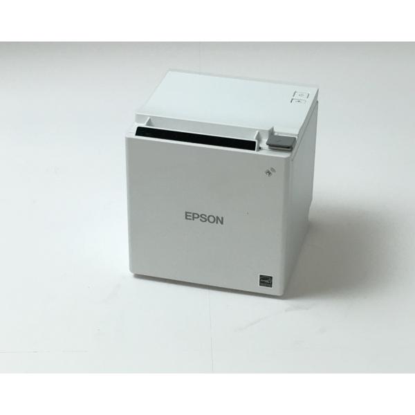 （中古）EPSON レシートプリンタ TM-M30(USB・LAN・Bluetooth/80mm)ホ...