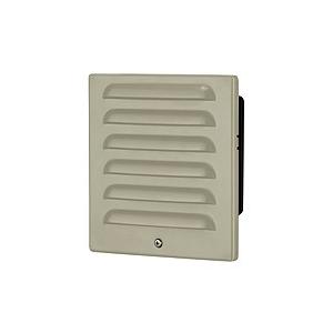 日東工業　SLS-13BK　換気扇付ステンレス製ルーバー