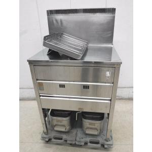 サミー遠赤ガス式 フライヤー TF-12((ガス種：都市ガス) 13A)【代引