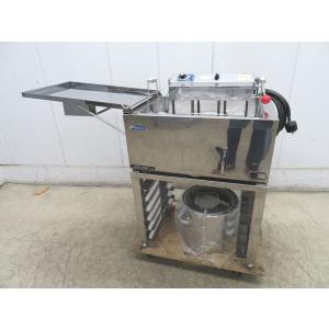 H1063◆マッハ機器◆ベーカリーフライヤー FBK-25T 3相200V 670×600×850【1ヶ月保証付】栃木 宇都宮 中古 業務用 厨房機器