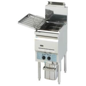 送料無料 新品 コメットカトウ フライヤーガス式W450*D600*H800 CF3