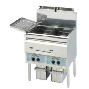 送料無料 新品 コメットカトウ フライヤーガス式W450*D600*H800 CF3