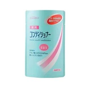 送料無料 新品 熊野油脂　ファーマアクト　弱酸性　薬用コンディショナー 詰替 400ml  まとめ買い×24個セット｜chubo1ban