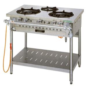 ステンレス製　コンロ台(ガステーブル) 業務用 業務用ガステーブルW900mm新品タニコー(3口) TGT-90厨房一番 : 厨房一