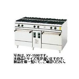 送料無料 新品 コメットカトウ 6口ガスレンジXY 両面タイプ W1800*D900*H850 XY-18906｜chubo1ban