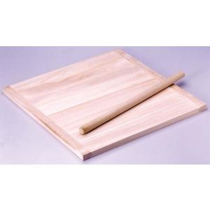 木製 のし板 めん棒付 小 桐材（9-0397-0601）｜chubokoumu