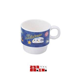 メラミンお子様食器「新幹線」 マグカップ MN-20（9-2423-0701）｜chubokoumu