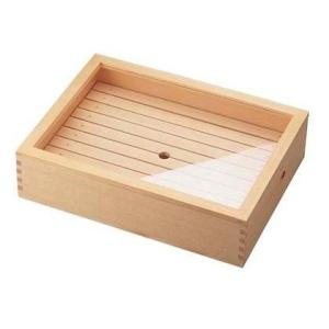 木製 ネタ箱 目皿・アクリル蓋付 小（9-0143-0802）｜chubokoumu