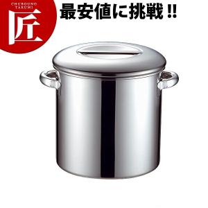 KO 18-8ステンレス キッチンポット内蓋式19cm (5.3Ｌ)手無（takumi）｜chubonotakumi