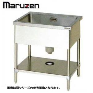 新品 送料無料 マルゼン シンク 業務用 ステンレス BG無 1槽 BS1-074N 750×450×800｜chuboutokunekan