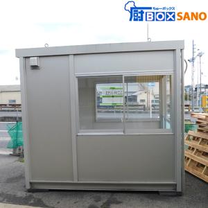 ★直接引き取り★ ユニットハウス 幅2225mm プレハブ コンテナ 仮設 事務所 倉庫 物置 中古 sano5579 ★自社便有料★