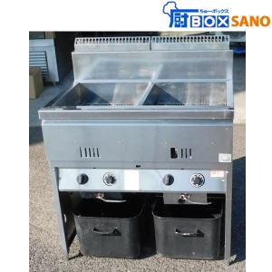 タニコー ガス フライヤー 都市ガス 13A用 幅550mm 奥行600mm 高さ