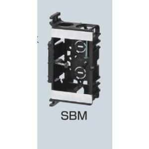 未来工業 1コ用台付スライドボックスSBO（ケーブル配線用