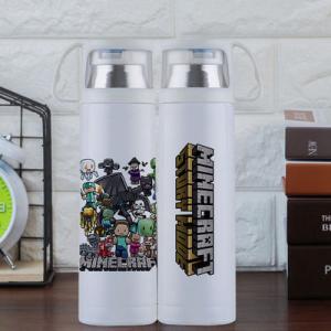 Minecraft 水筒 子供450ML ステンレス マグボトル 軽量 コンパクト