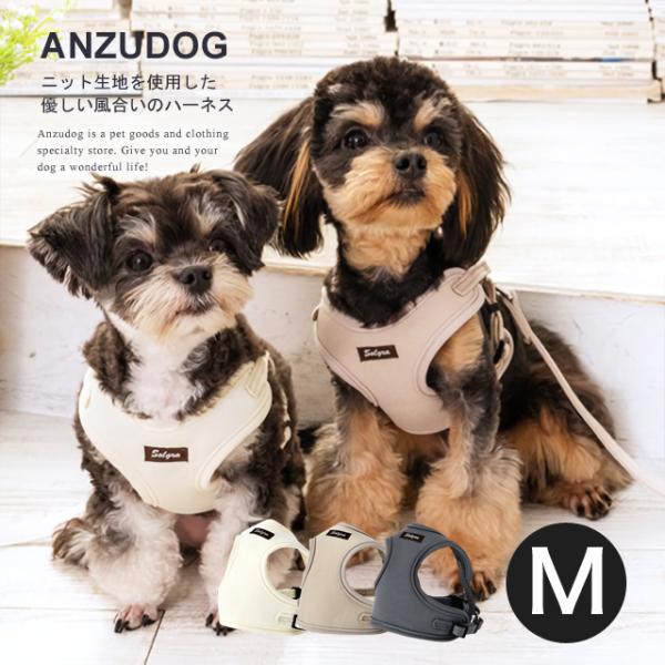 Solgra ソルグラ ナチュラルニット ハーネス M お散歩 小型犬 犬服 かわいい ペット so...