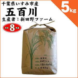 コシヒカリ 千葉県いすみ市産 いすみ米 令和7年産 玄米5kg （精米方法