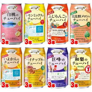 合同チューハイ NIPPON PREMIUM 8種飲み比べバラエティ 350ml×24本