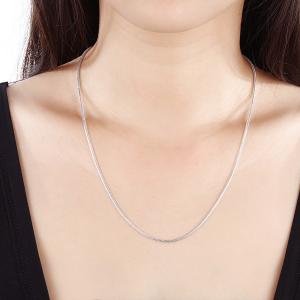 ネックレス アクセサリー シルバー スネークチ...の詳細画像1