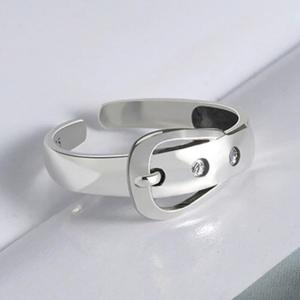 リング 指輪 ベルトタイプ バックル シルバー アンティーク レディース アクセサリー