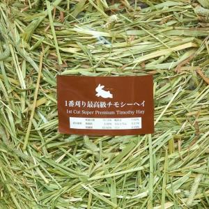 1番刈り最高級チモシーヘイ（1kg） 当店人気No.1！ 毛玉症の予防に 繊維質豊富な1番刈り牧草です
