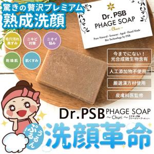 石鹸 洗顔 スキンケア D.PSB ファージソープ　チュリ (Dr.PSB PHAGE SOAP　Churi)  ニキビケア 乾燥 スカルプ 体臭  PSB配合 【リニューアル】