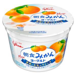 江崎グリコ 朝食みかんヨーグルト 140g 12個の商品画像