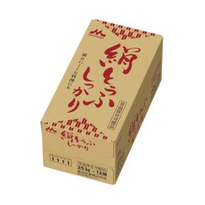 森永乳業 絹とうふしっかり 253g×12個×...の詳細画像2