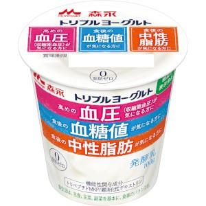 森永乳業 トリプルヨーグルト 100g 12個